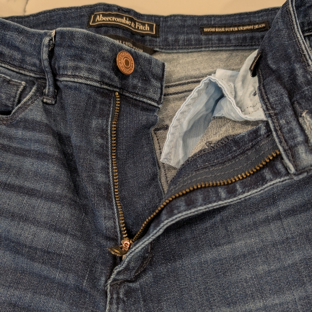 Abercrombie & Fitch Blue Women's Jeans